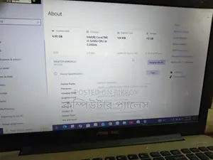 i5 5th Gen Ram 4GB SSD 120GB Asus Brand Complete Laptop
