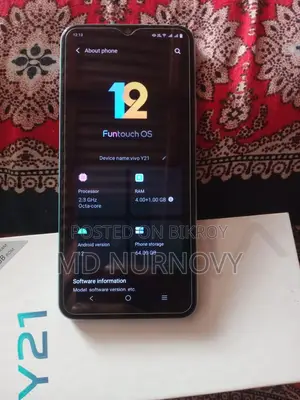Vivo Y21 . (Used)