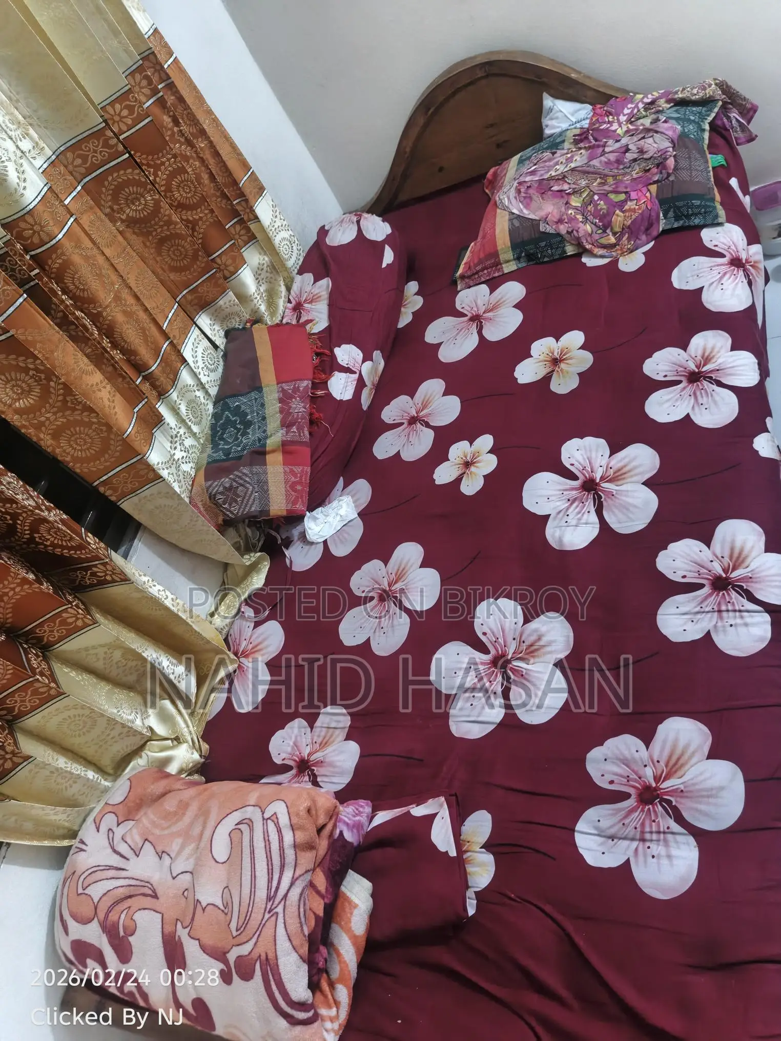 Teak Wood Bed