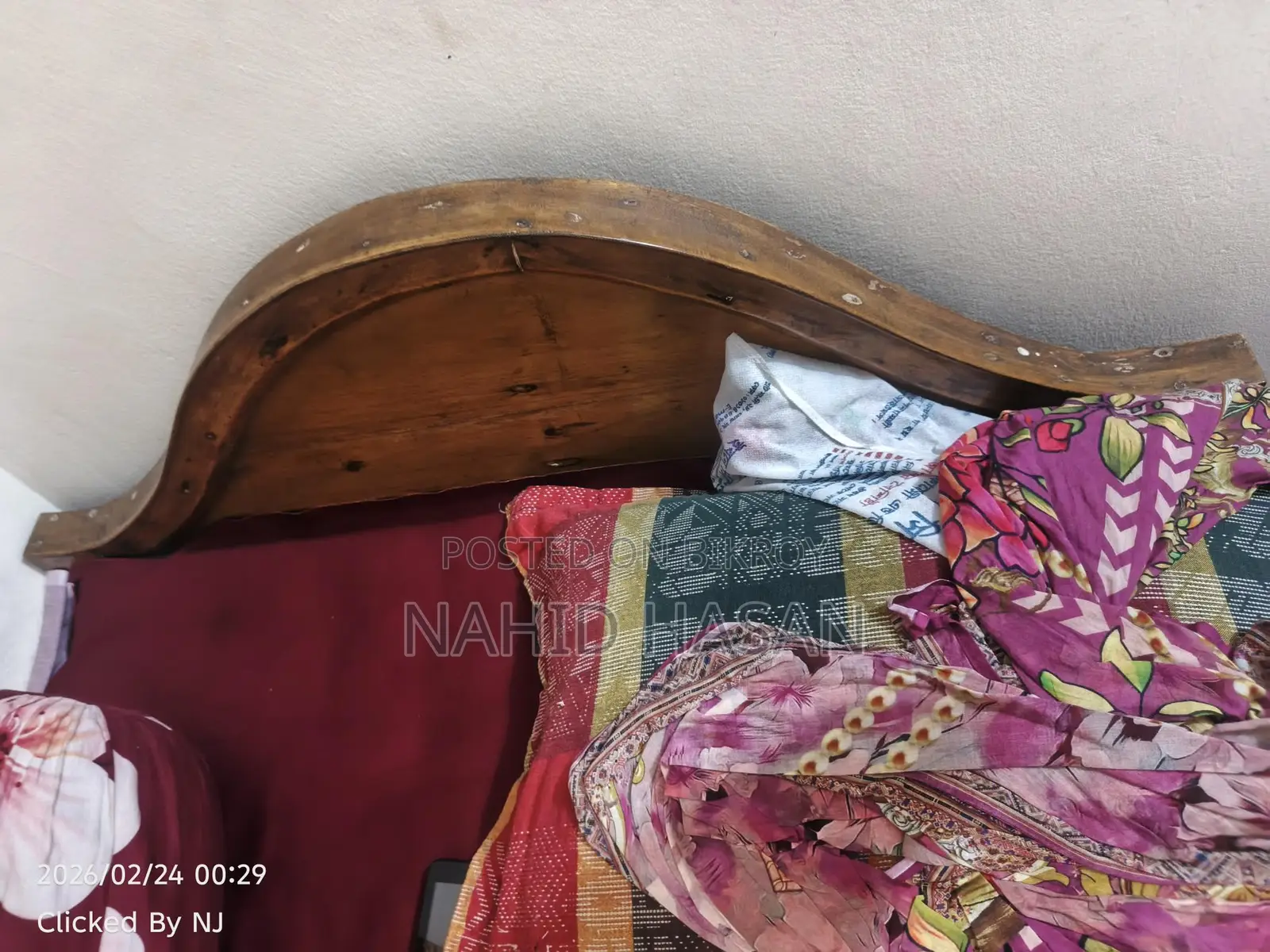 Teak Wood Bed