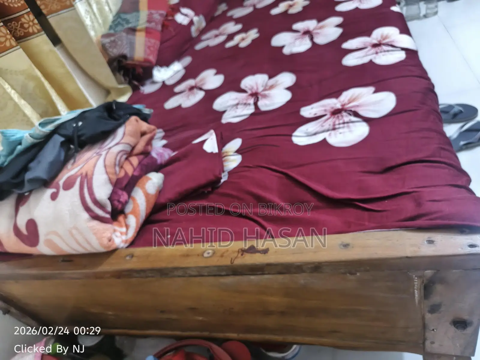 Teak Wood Bed