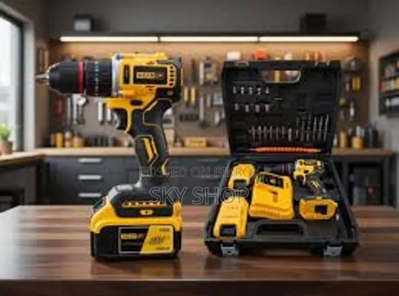 GearUP Cordless Powerful Hand Drill with Brushless Motor