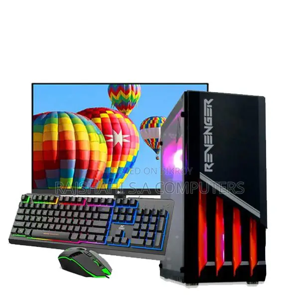 ঈদ স্পেশালঃ-Ryzen 3400G*Ram 8GB*SSD 128GB*LED 19"_ফুল কম্পিউটার
