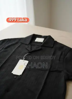 Popcorn Fabric Polo Shirt
