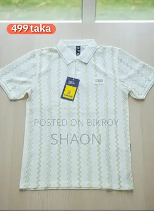 Popcorn Fabric Polo Shirt