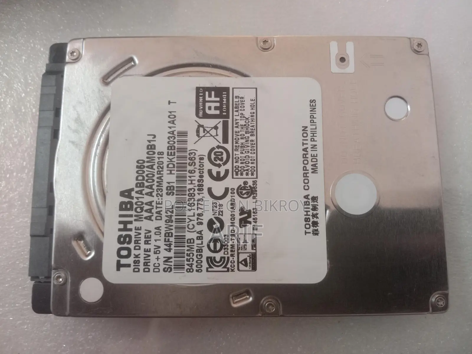 500 Gb Laptop Hdd