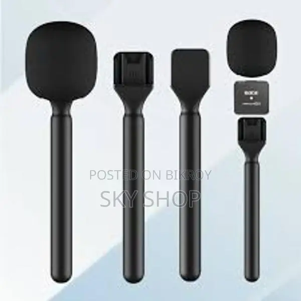 GearUP Wireless Microphone Holder for Interview (Microphone not included)