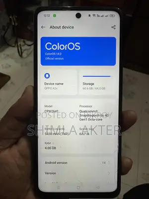 OPPO A5x 4/64 (Used)