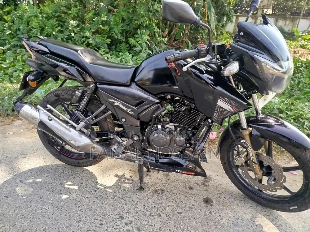 TVS Apache RTR 160 2V 2020 Black
