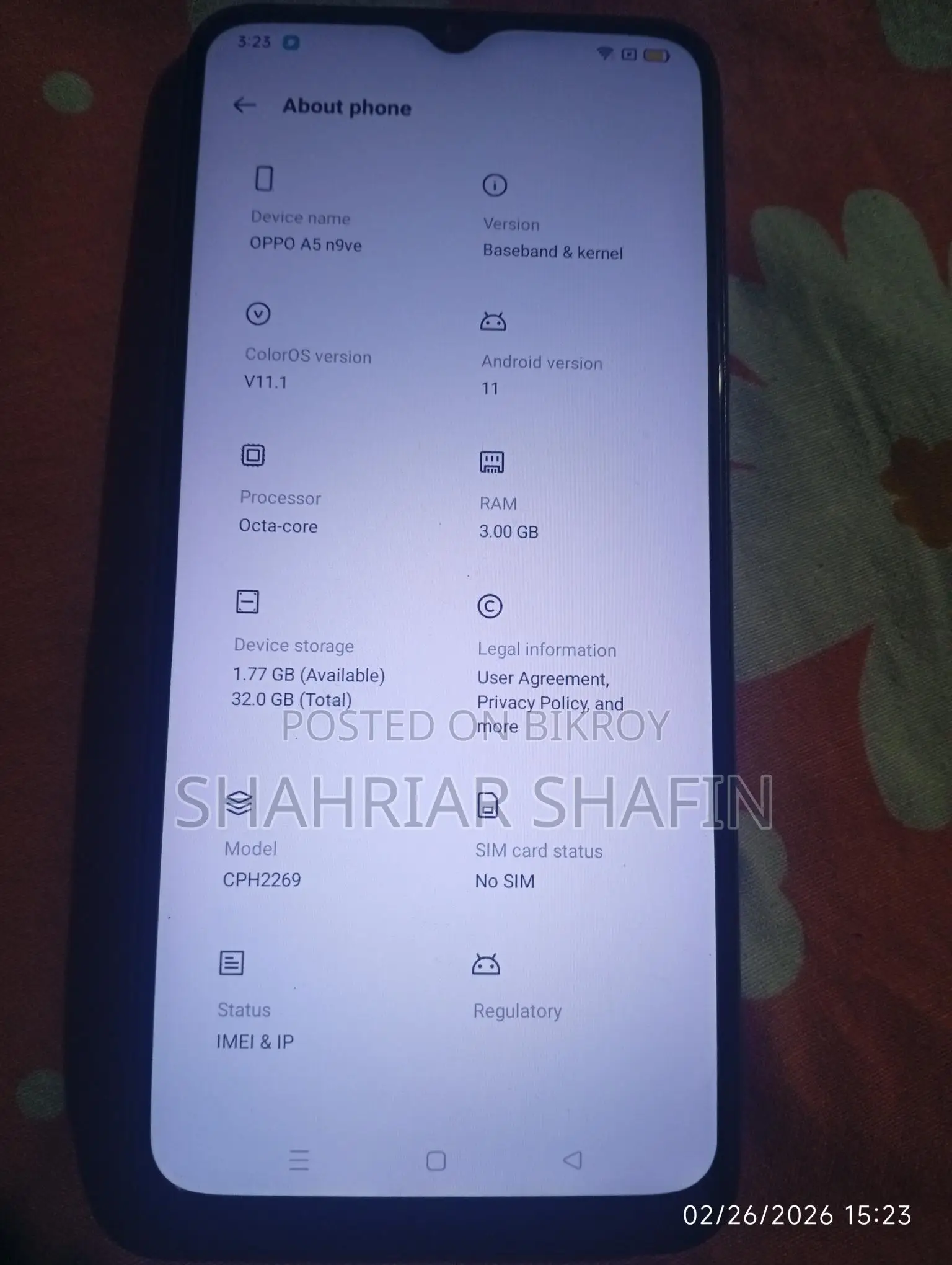 OPPO A5 (Used)