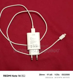 Model: v1820b-eu Super Fast Charger Vivo Adaptor
