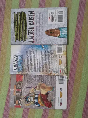 Three Manga Books For Sell