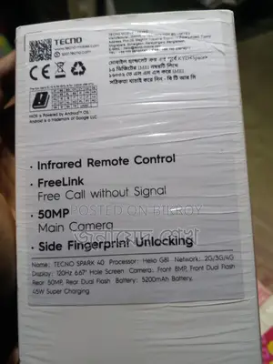 Tecno Spark 30 ` (Used)