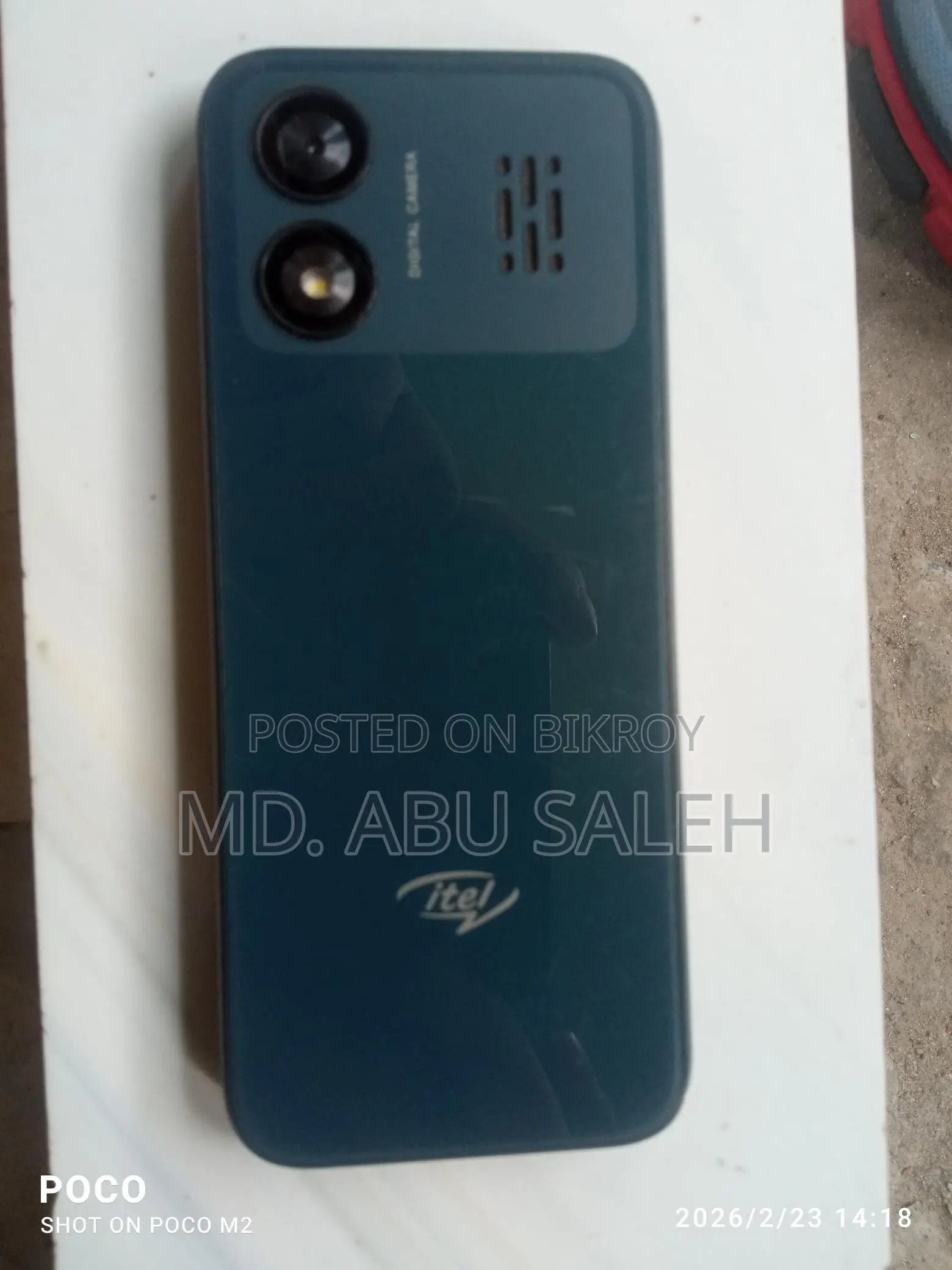 Itel Mobile Phone (Used)