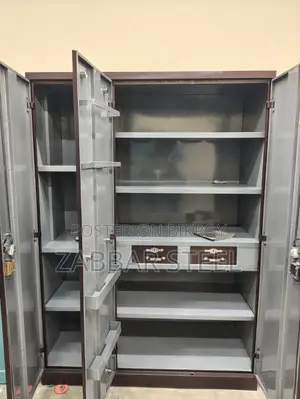 Steel Almari-প্রিমিয়াম স্টিল আলমারি — বড় স্পেস, মজবুত গঠন!