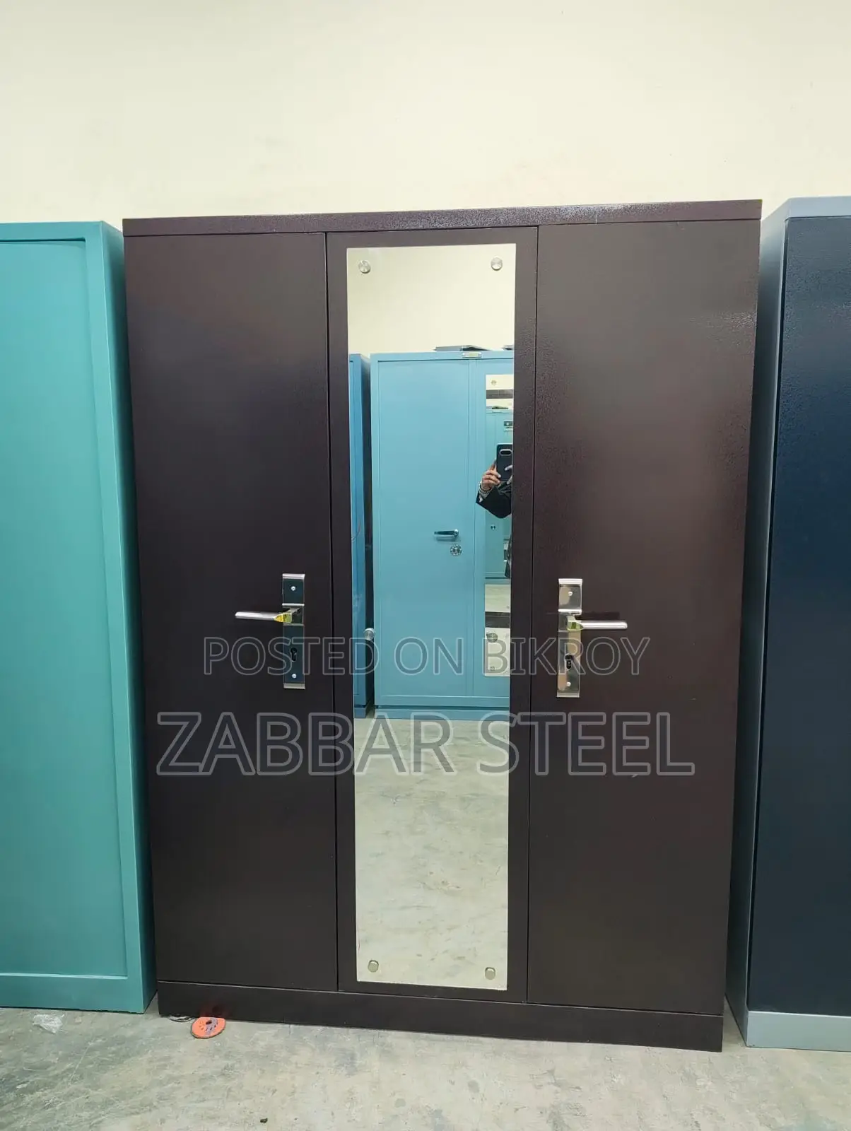 Steel Almari - Premium Steel Almirah — Huge Space, Robust Build!