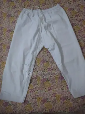 white cotton karate uniform set,
