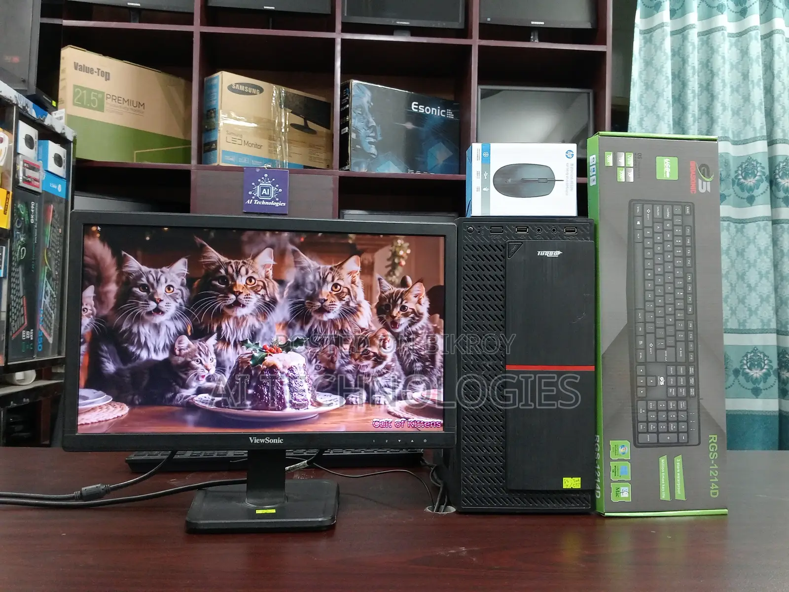 Intel Core i3 3rd Gen | ViewSonic 19" LED Monitor Full Setup