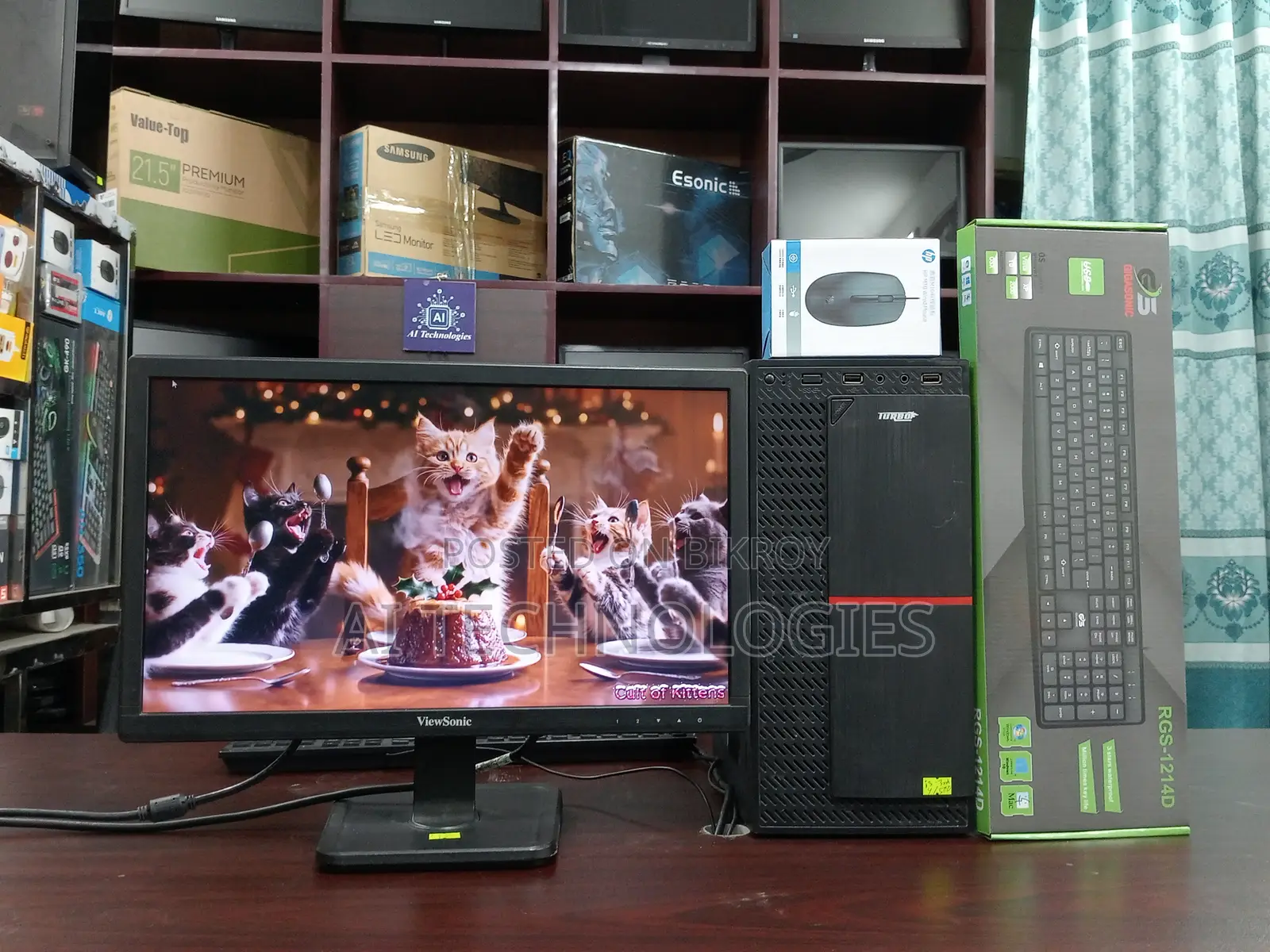 Intel Core i3 3rd Gen | ViewSonic 19" LED Monitor Full Setup