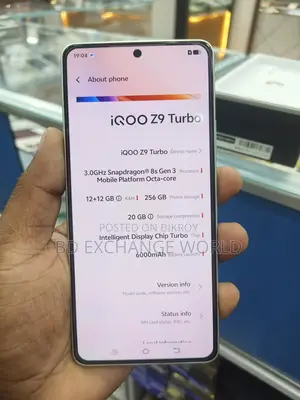 iQOO Z9 turbo 12/256 (Used)