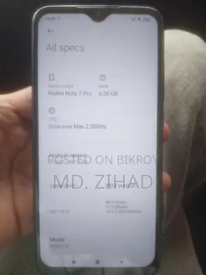 Xiaomi Redmi Note 7 Pro . (Used)
