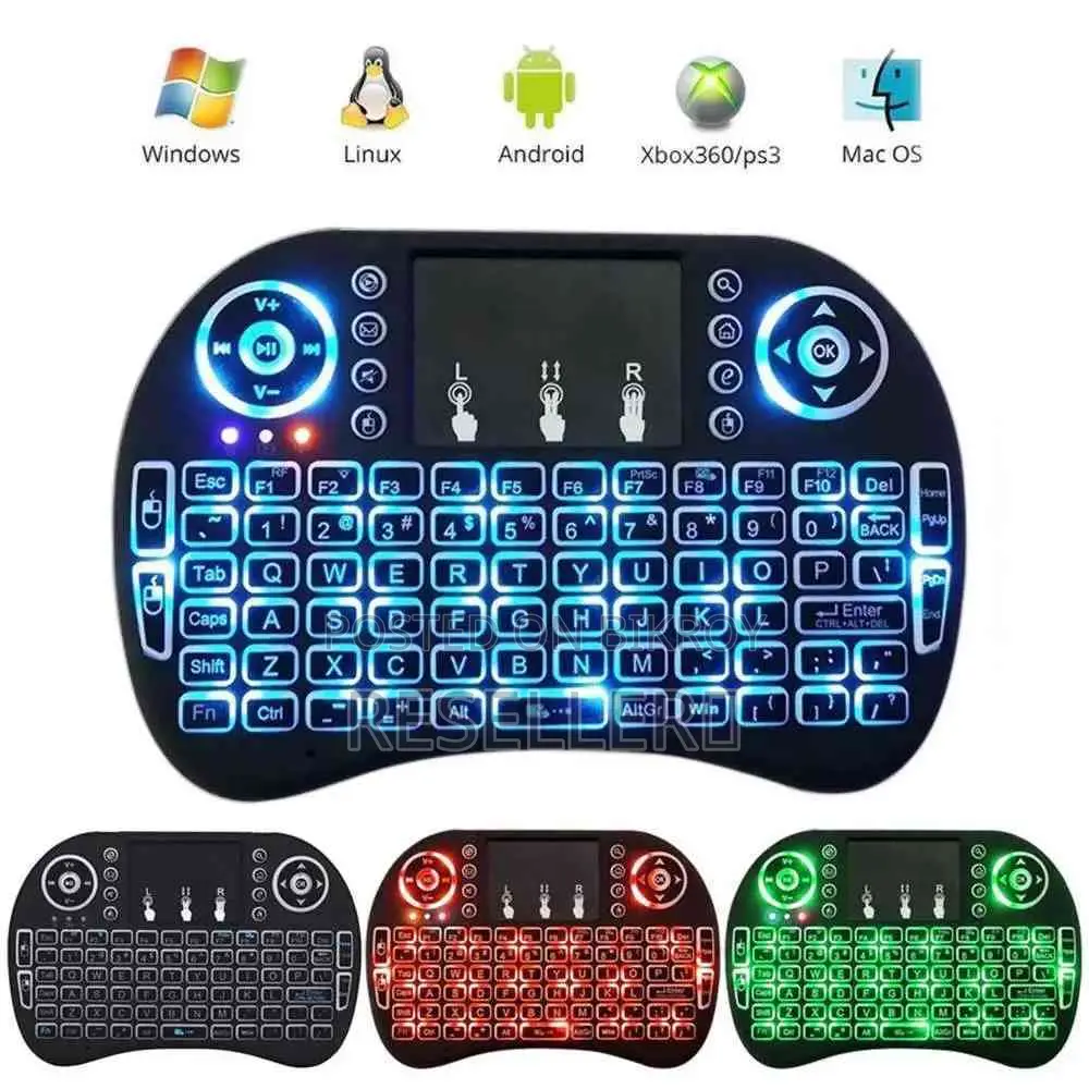 Wireless Mini Keyboard with Touchpad