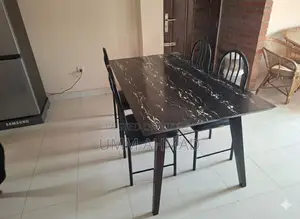 Dining table with 4 chair combo