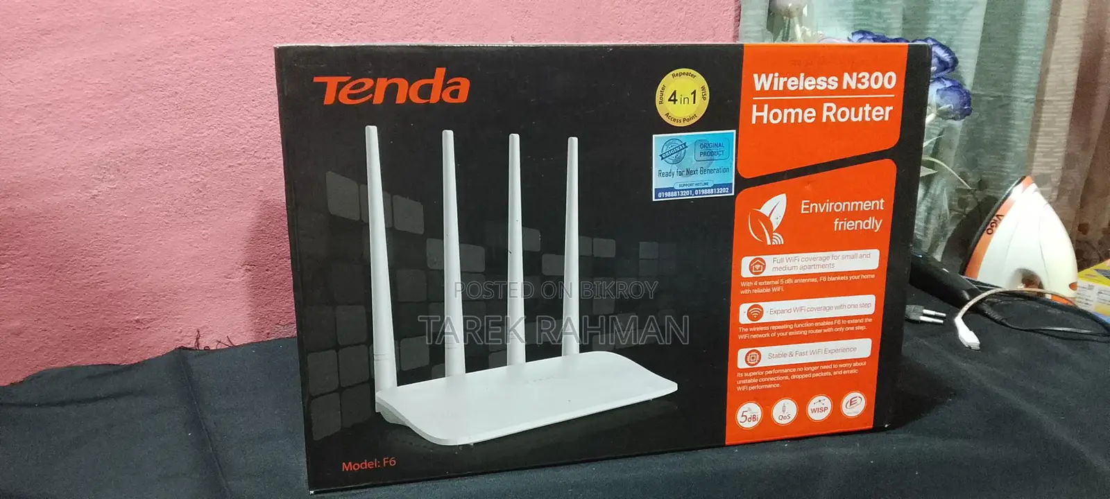 Tenda Router and Huawei ONU for sale