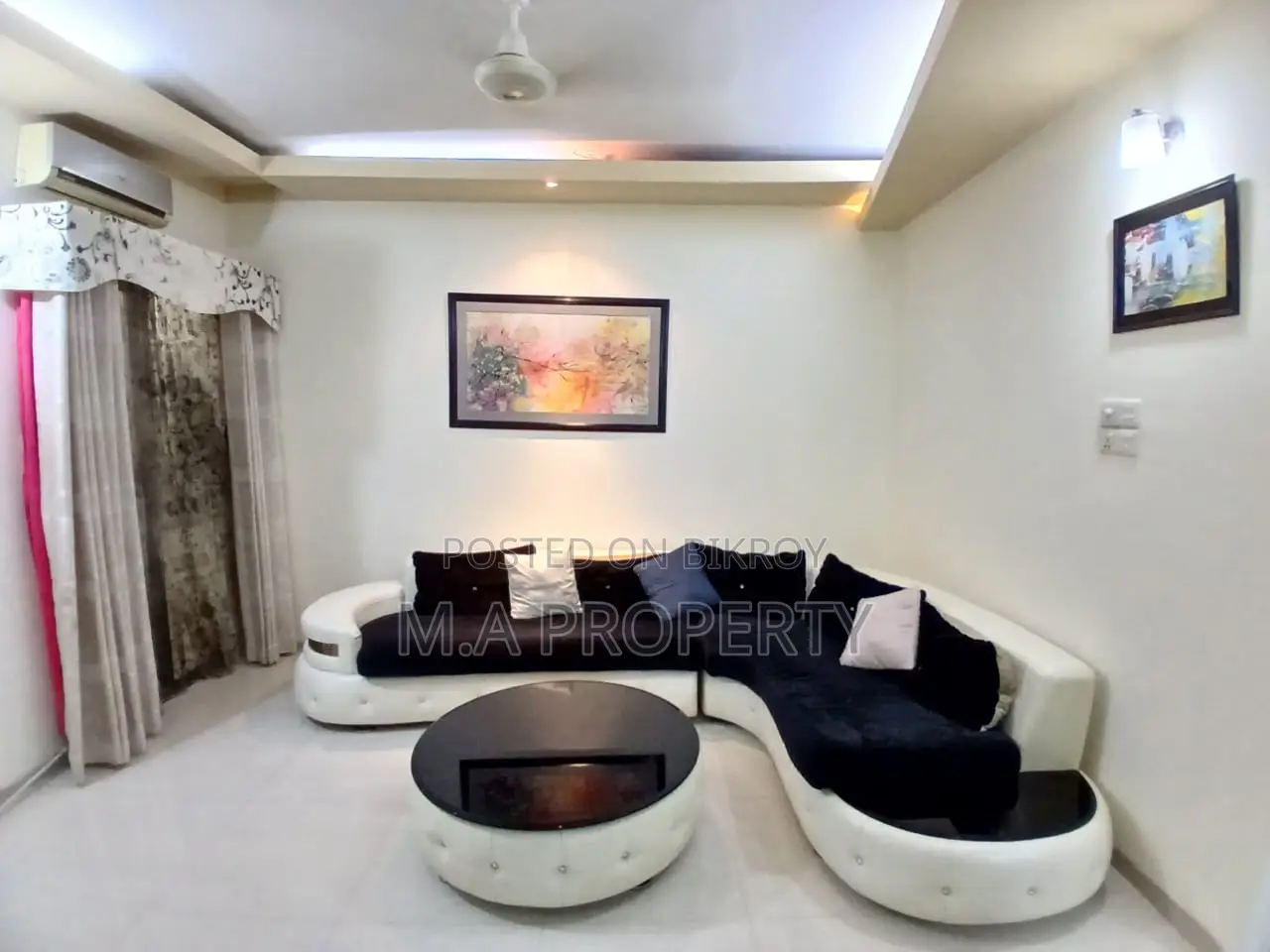 Fully Furnish 3-Bedroom Apartment Rent Gulshan-1