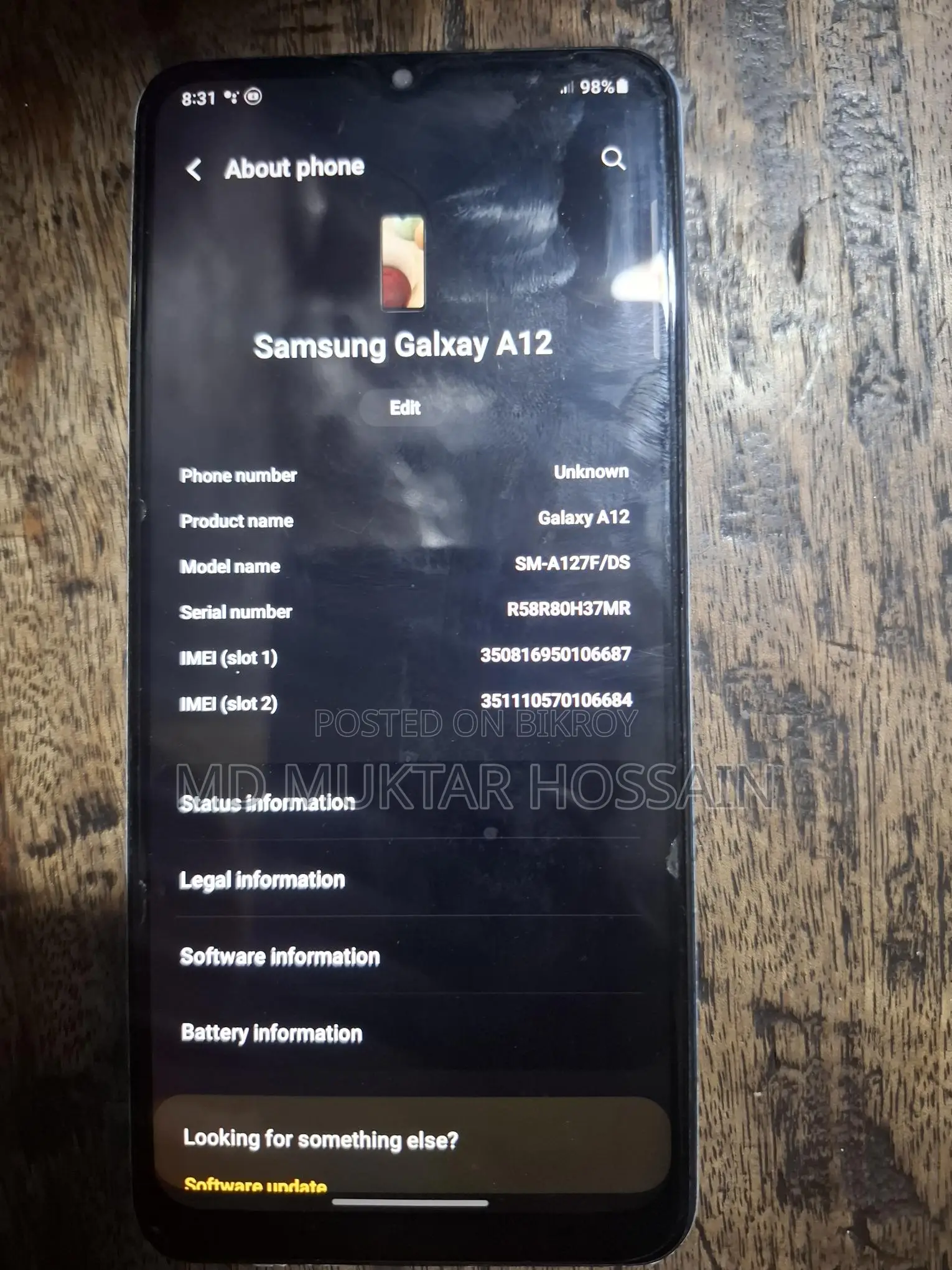 Samsung Galaxy A12 (Used)