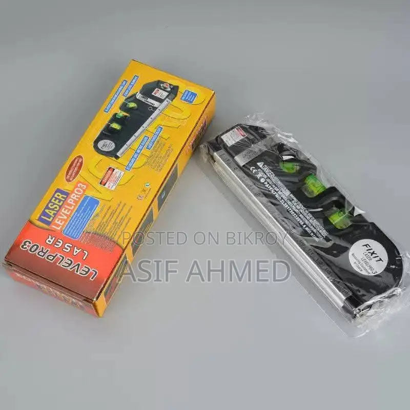 Fixit Laser Level Pro 3 Measuring Tape