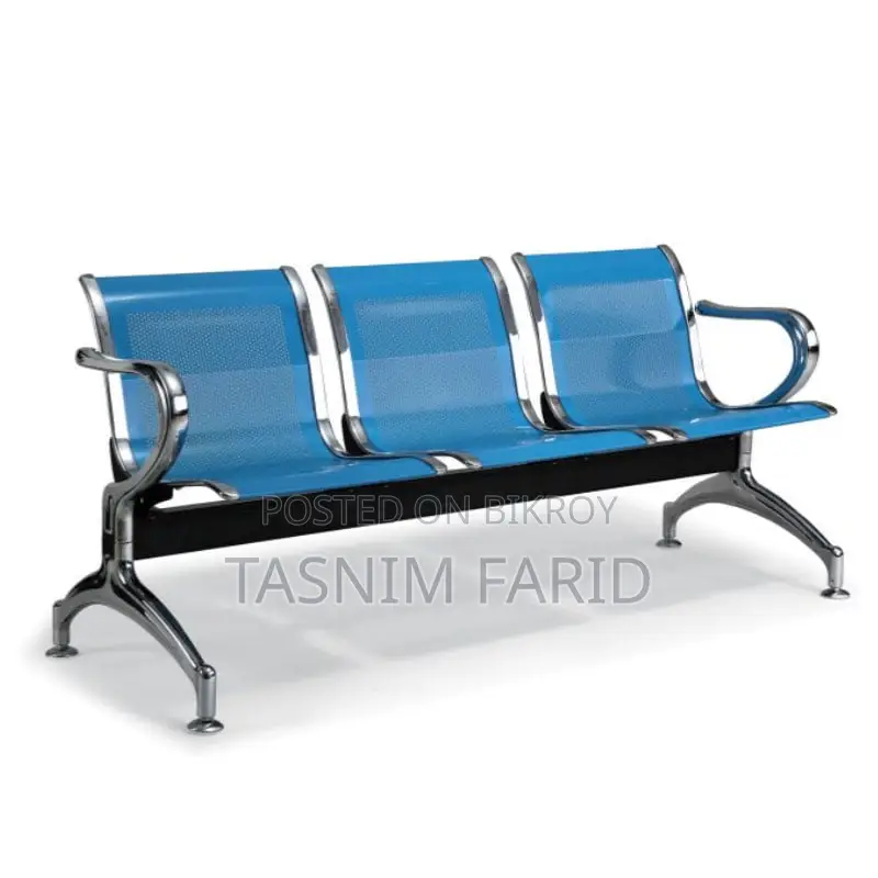 3-in-1 Customer Waiting Chair - Premium for Office/Hospital