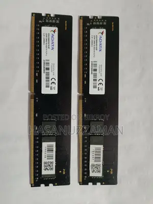 Adata DDR4 4GB 2666MHz RAM Used (2 Units)