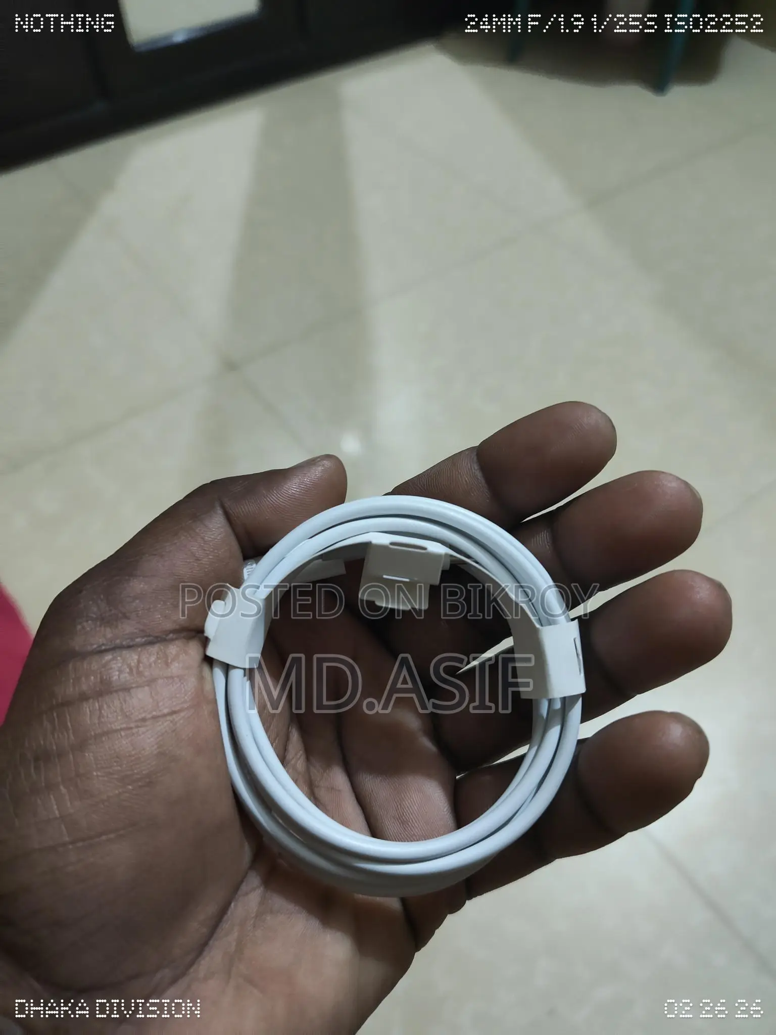 Apple Type Lightning Cable
