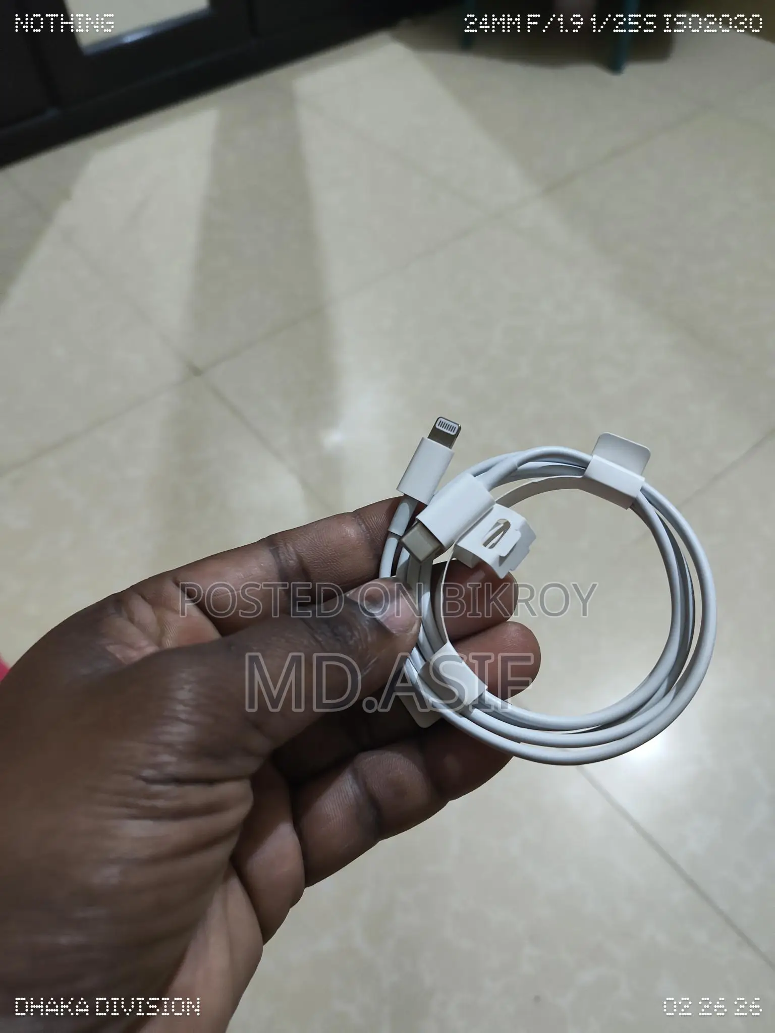 Apple Type Lightning Cable
