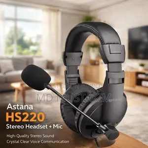Astana Hs220 Stereo Headset And Mic