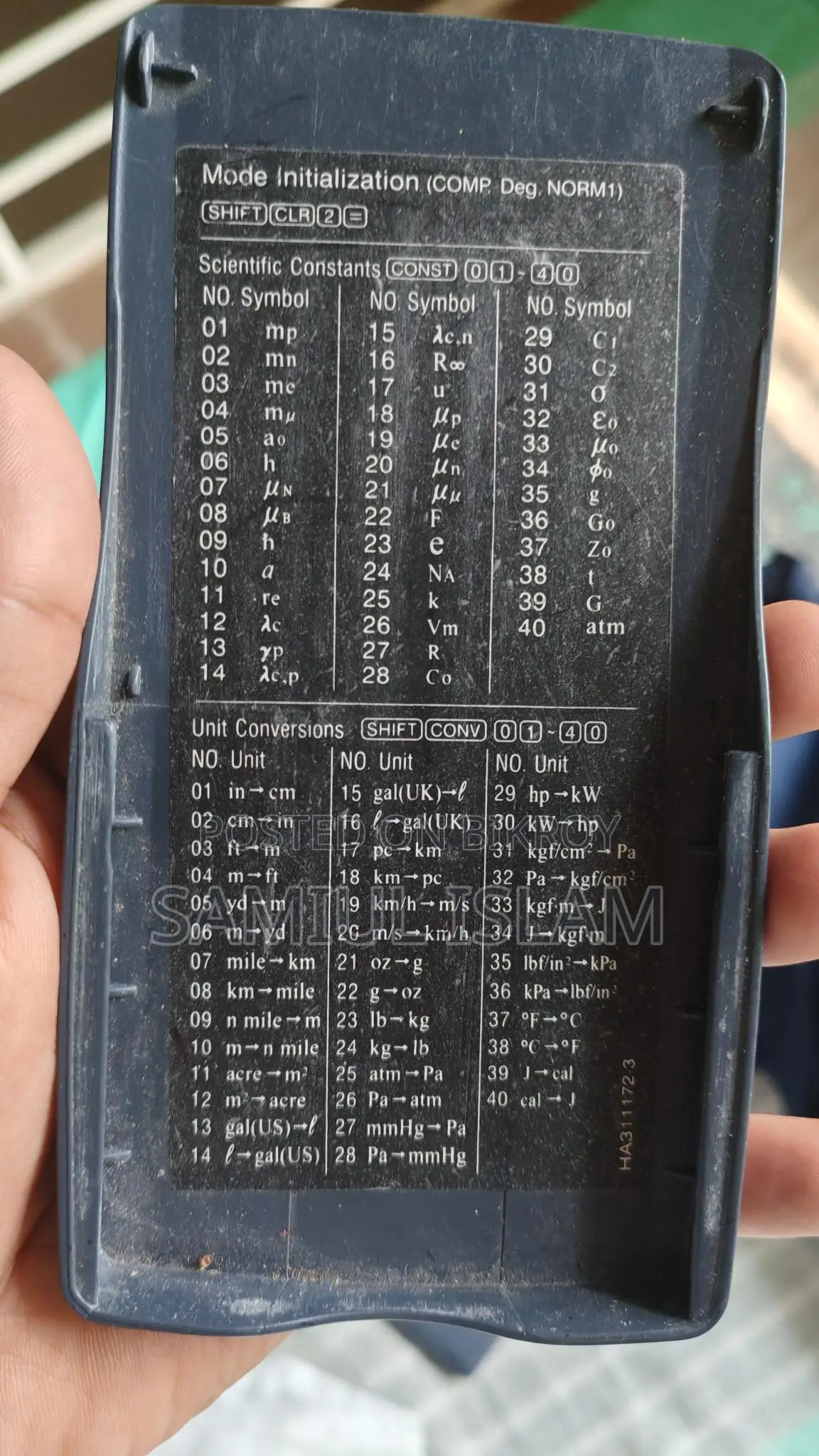 Fx 10ms Calculator