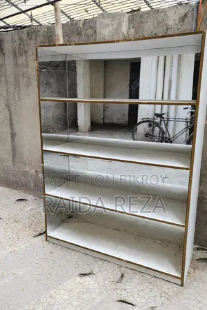 Multi-Purpose Shelf with Mirror