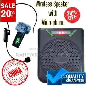 Wireless Speaker with Microphone For Teachers & T'alims..