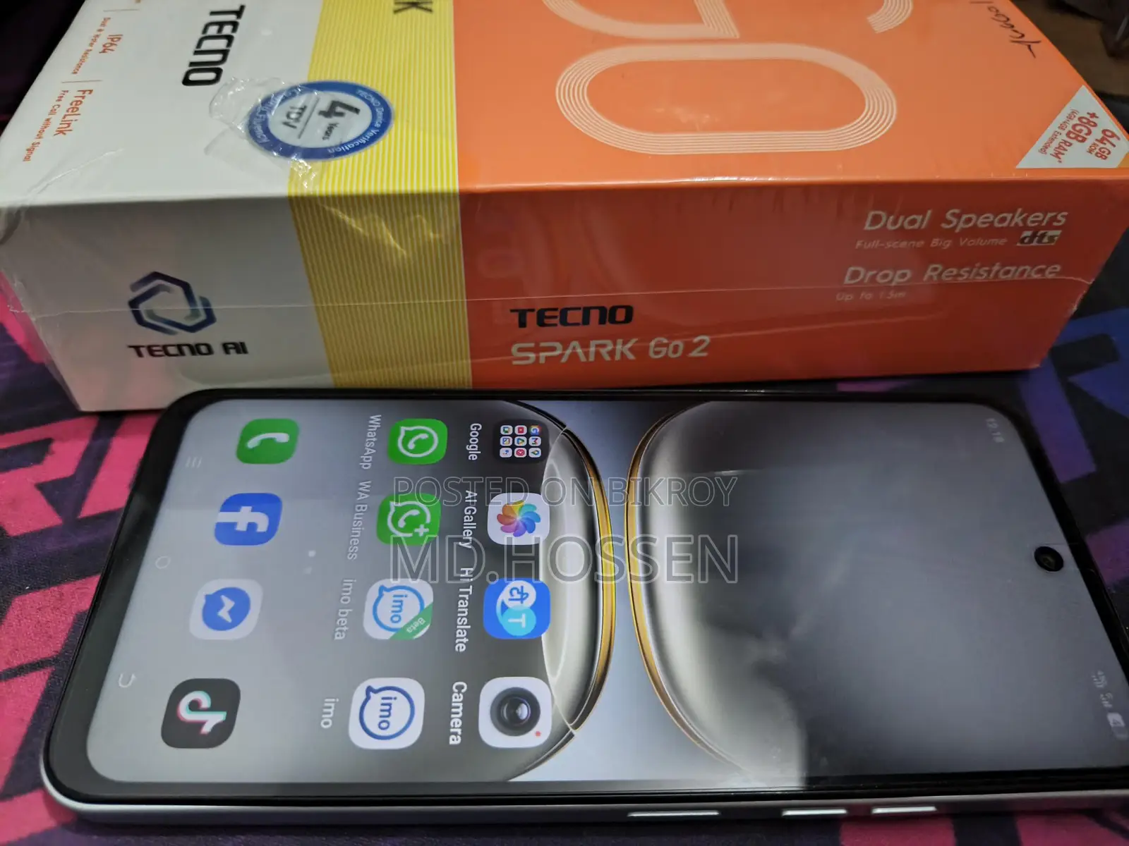 Tecno Spark GO 2 . (Used)