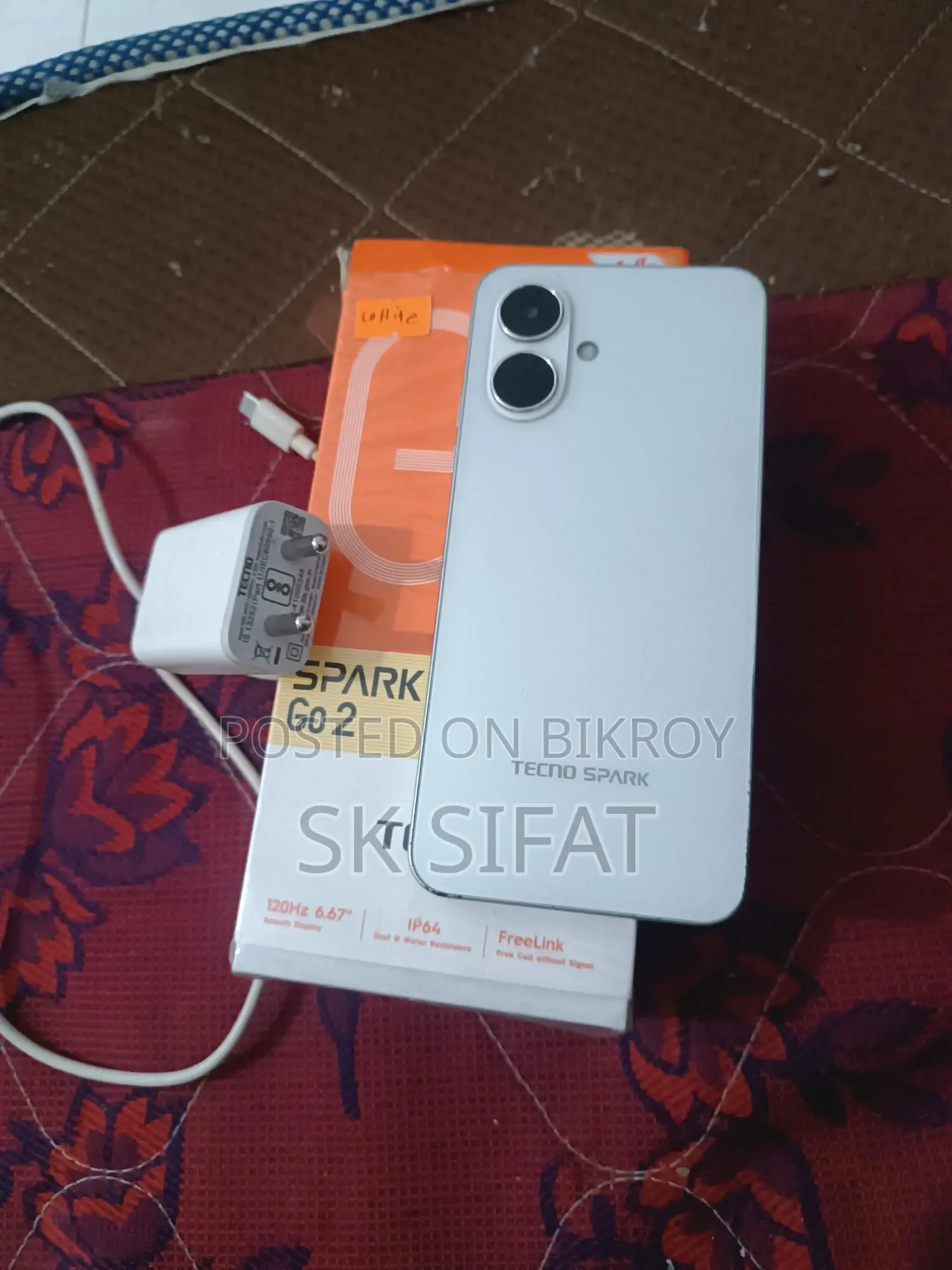 Tecno Spark GO 2 ব্যবহিত (Used)