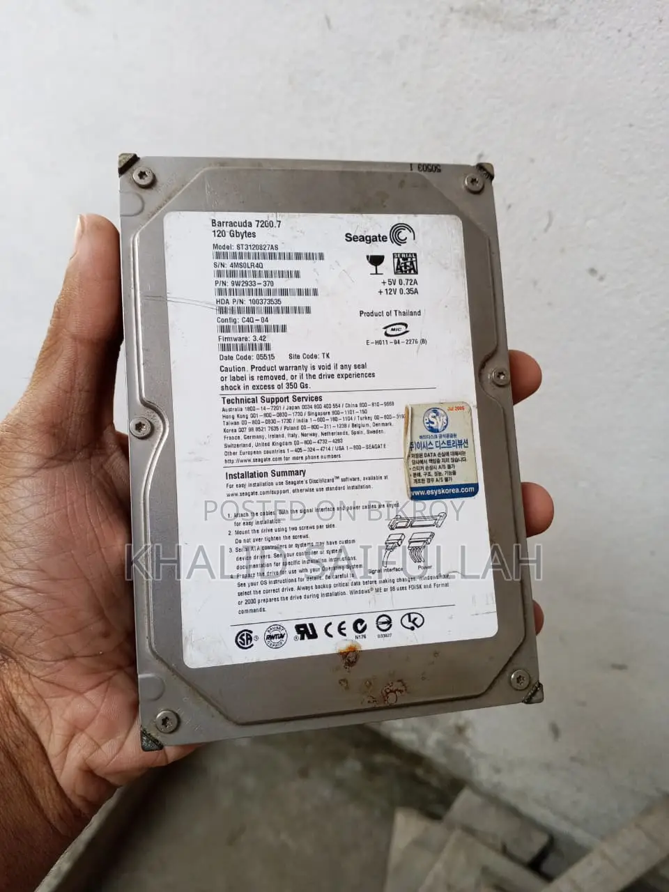 Seagate Hard Disk for sale