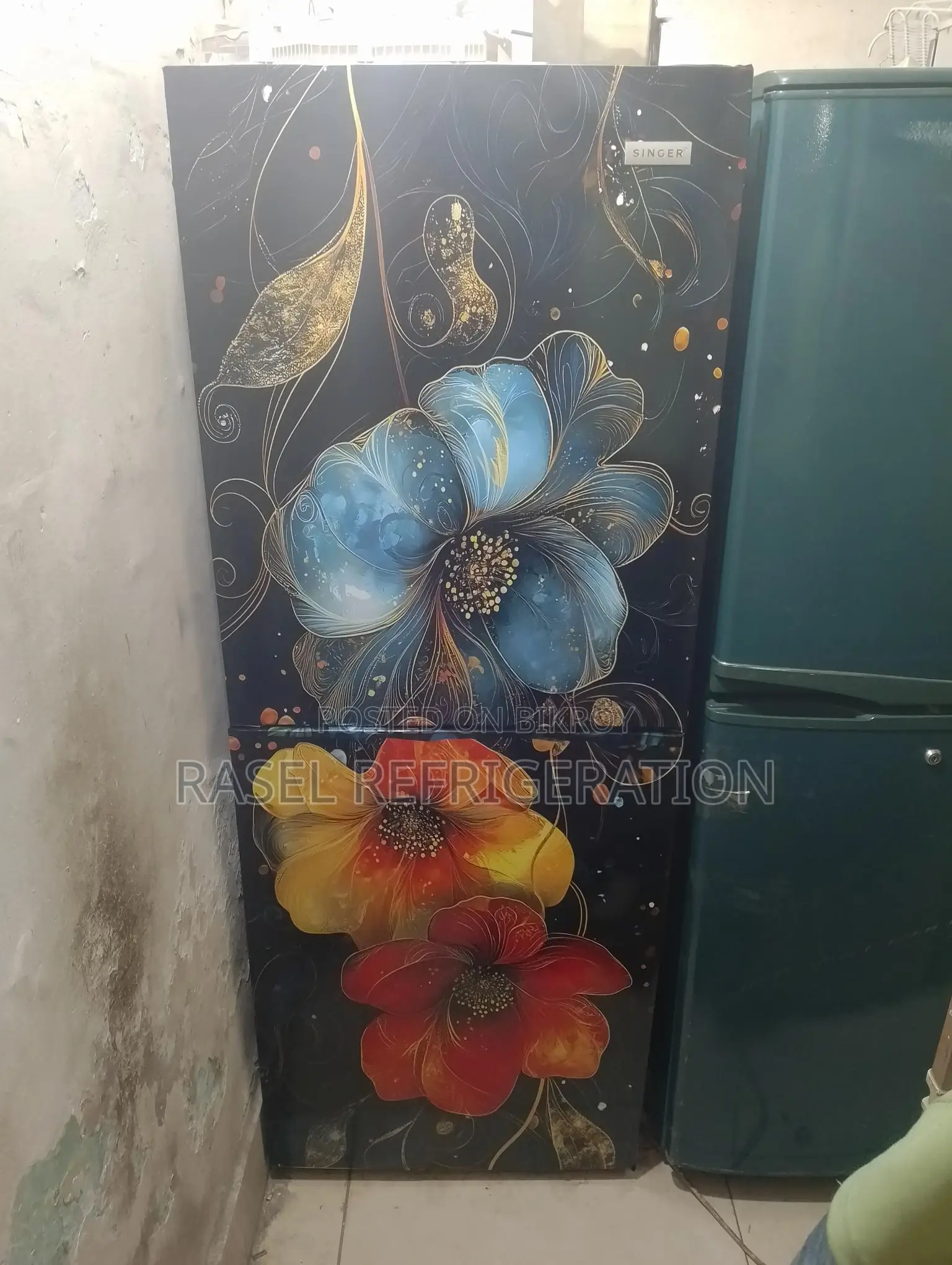 Running 16 CFT Singer refrigerator for sale