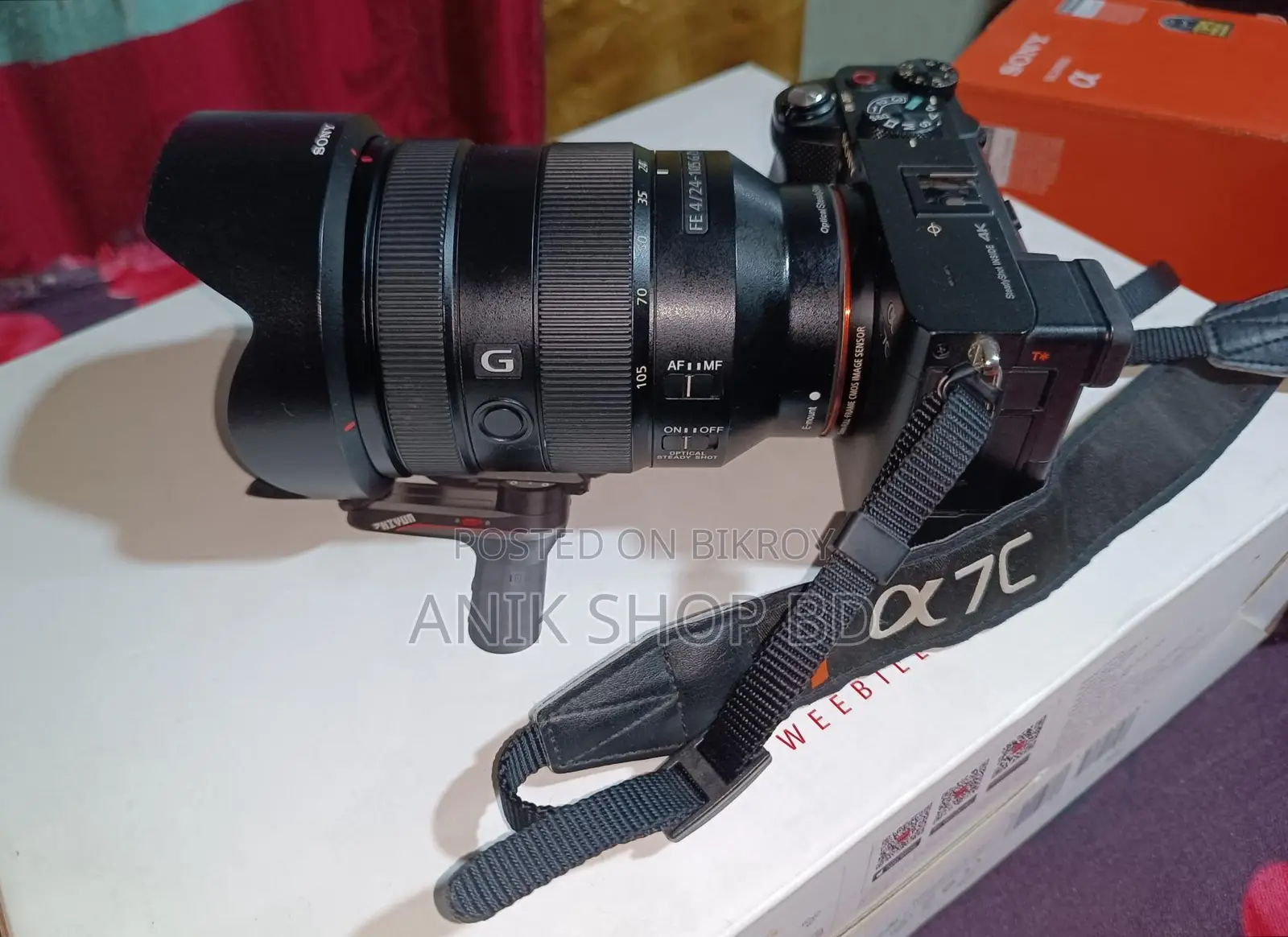 Sony A7c Body, Lens 24/105 G master & Gimbal Weebill S