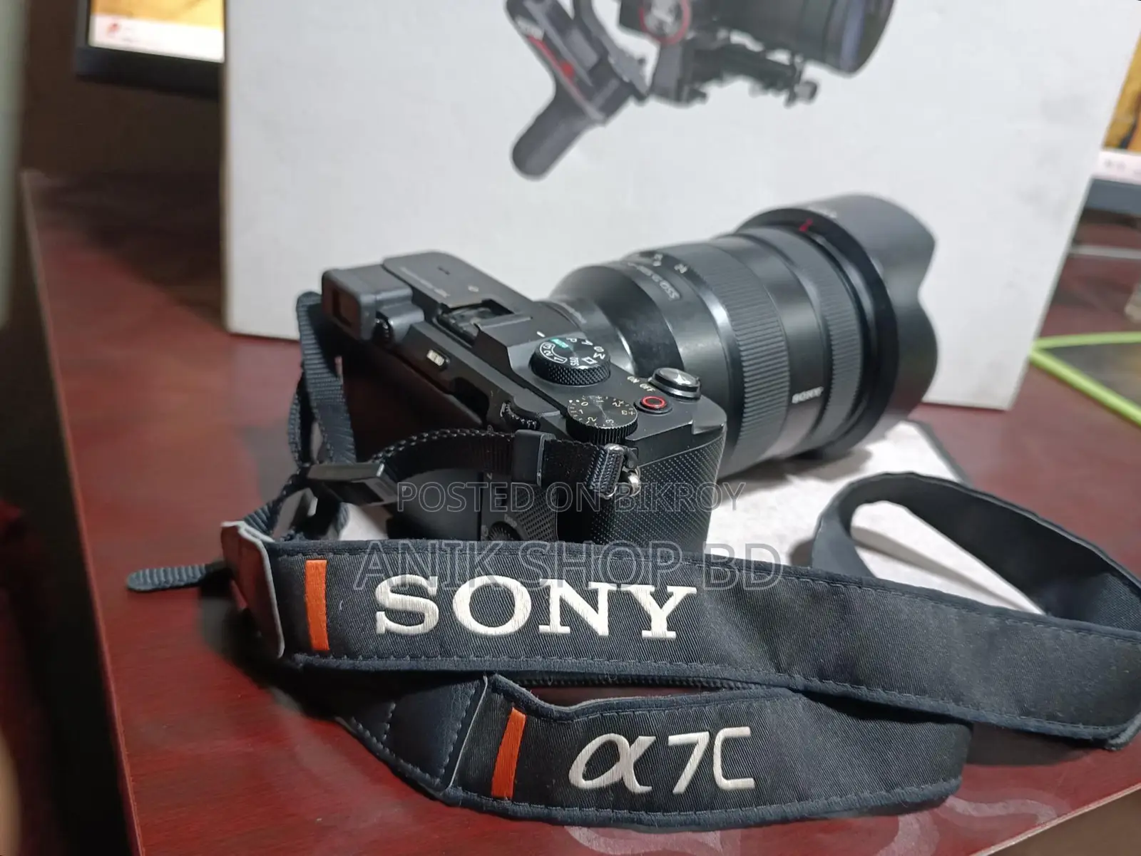 Sony A7c Body, Lens 24/105 G master & Gimbal Weebill S