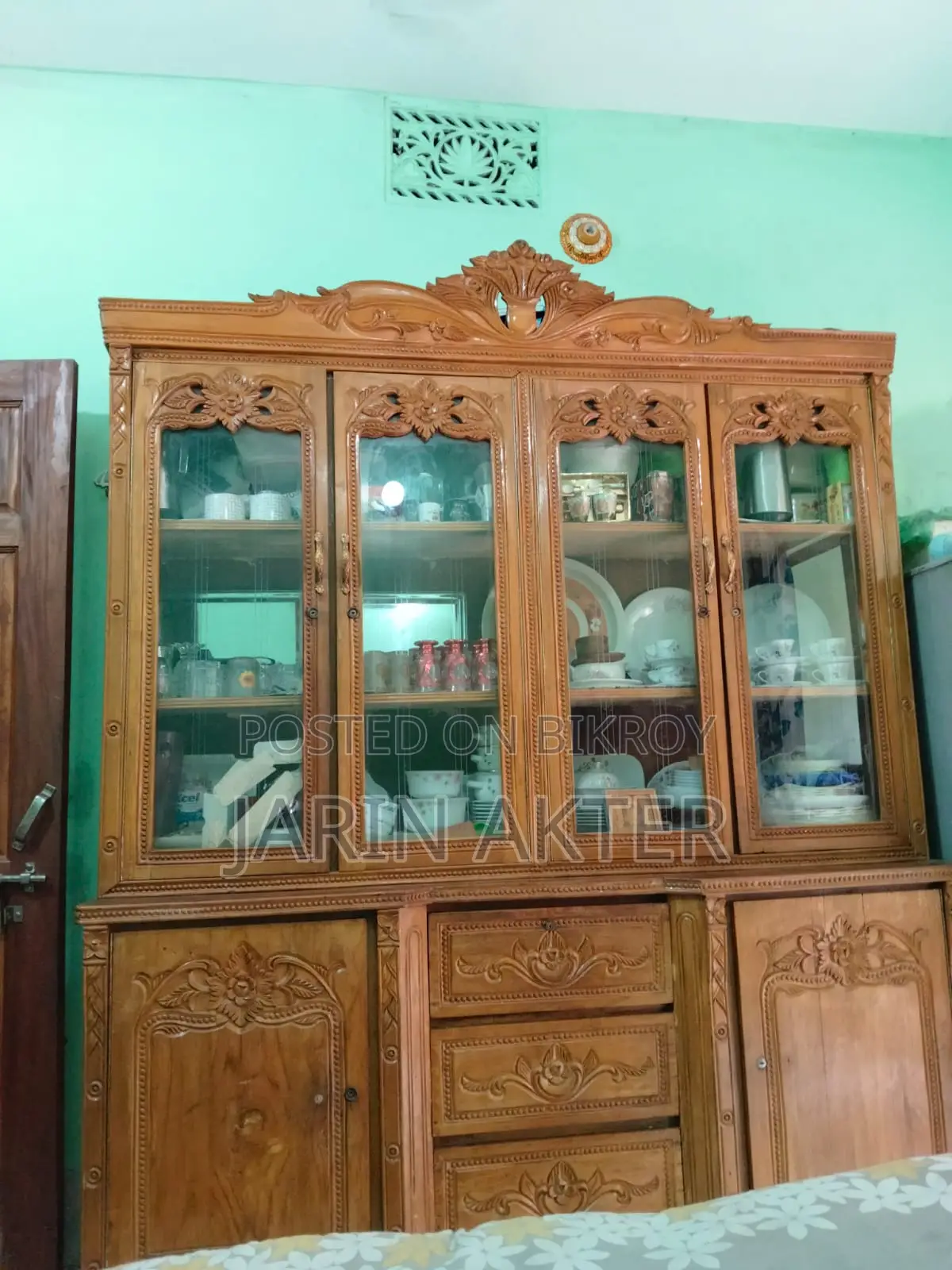 4 Part Wall Showcase