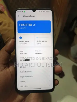 Realme C53 -8-256 (Used)