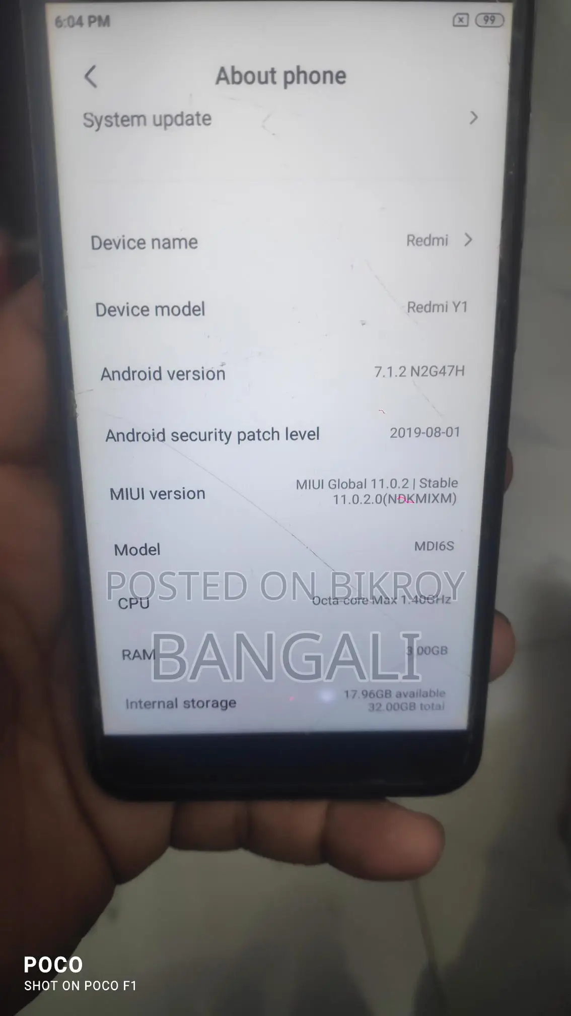 Xiaomi Redmi Note 5A (Used)