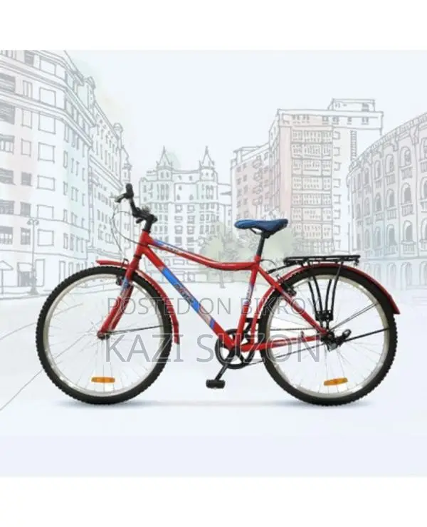 Duranta Mjb-07 Steel Single Speed Micycle Gents Bicycle 26" - Red