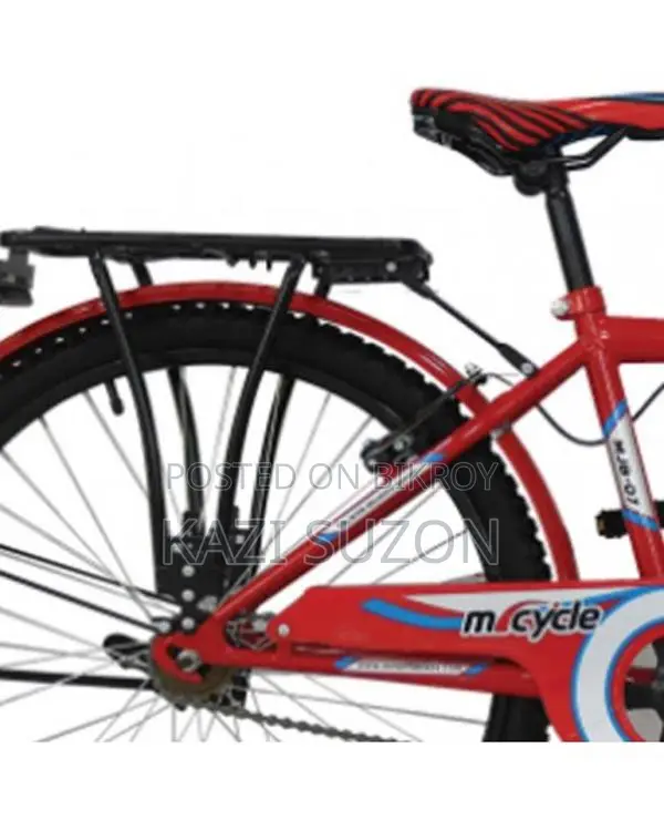 Duranta Mjb-07 Steel Single Speed Micycle Gents Bicycle 26" - Red